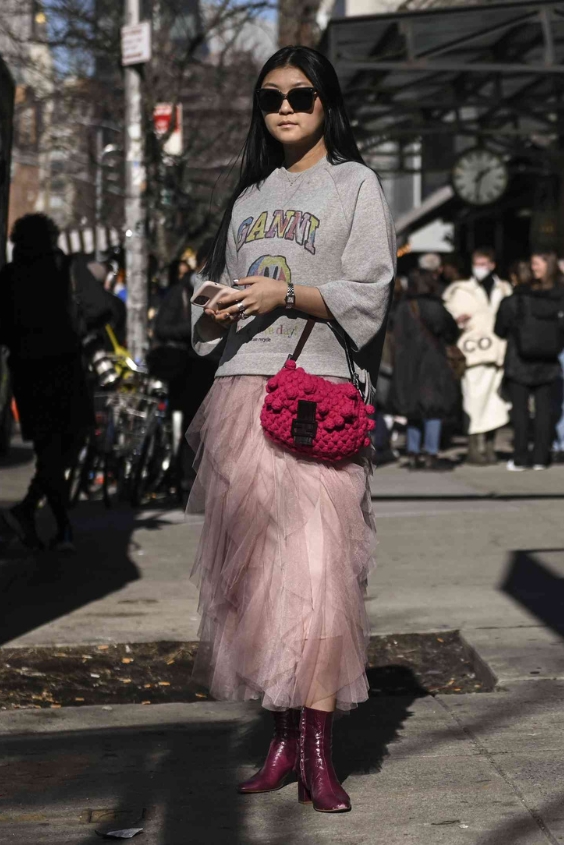 Casual Day Look with a Puffy Skirt