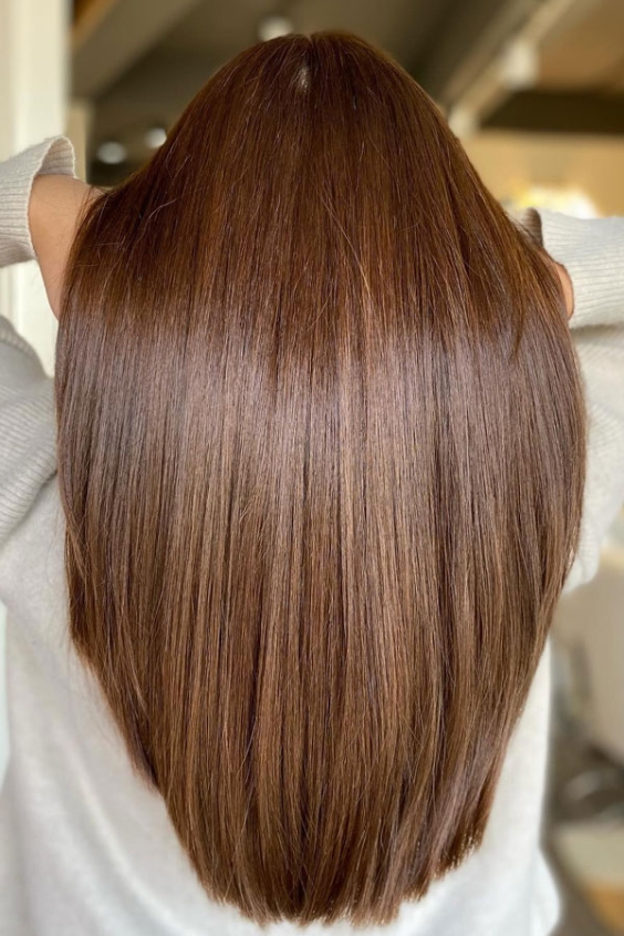 Chestnut Brown Balayage