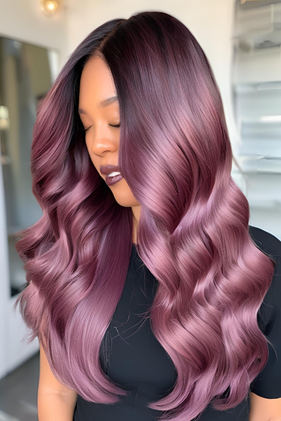 Chocolate Mauve Allure