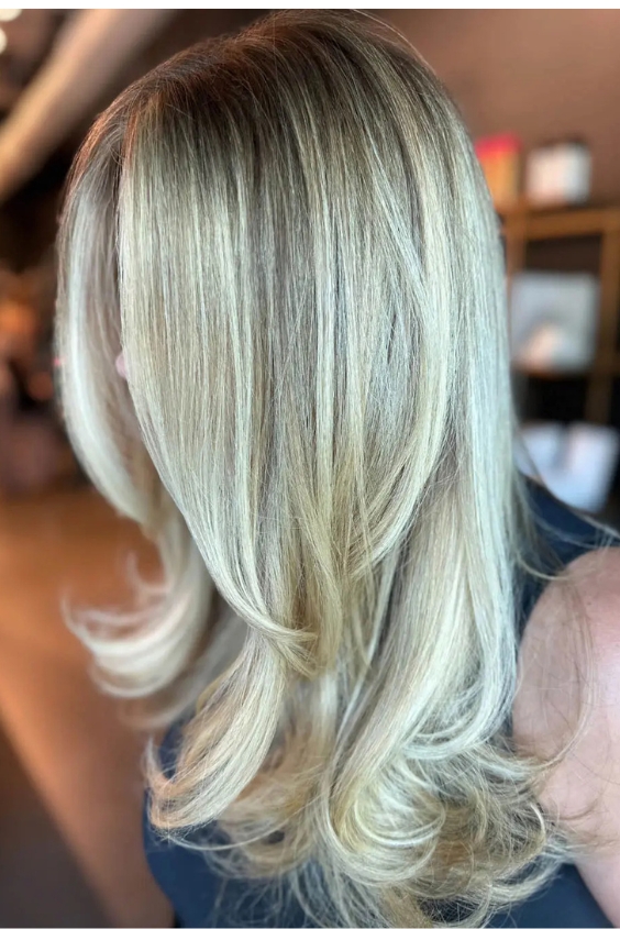 Dimensional Platinum Blonde