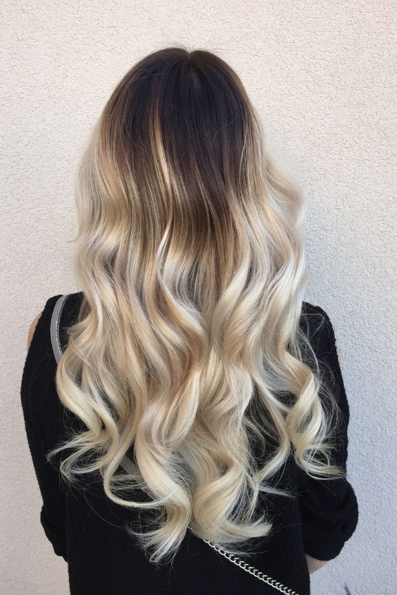 Platinum Ombre for Fall