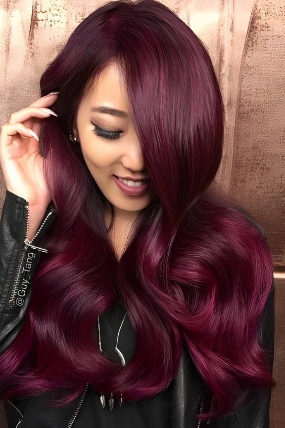 Rich Burgundy Fantasy