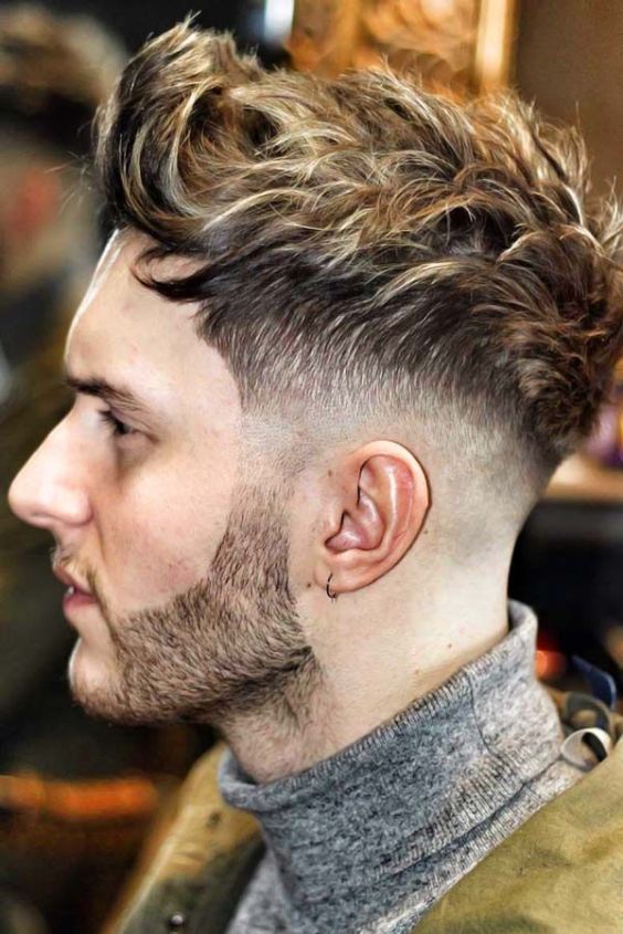 Mutton Chops with Burst Fade