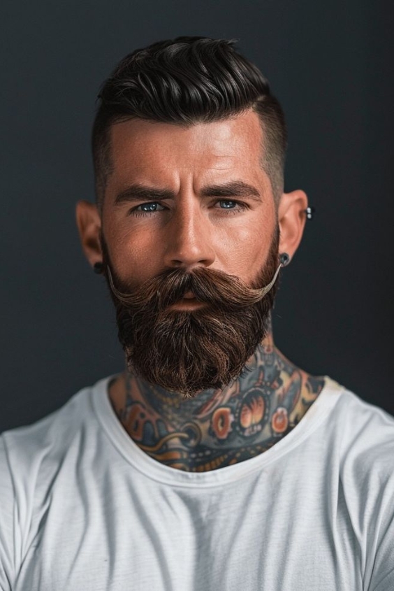 The Bold Sculpted Beard Gap