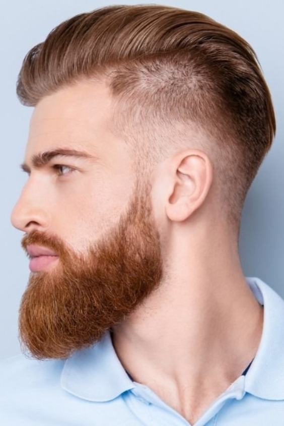 The Sideburn-Free Power Beard