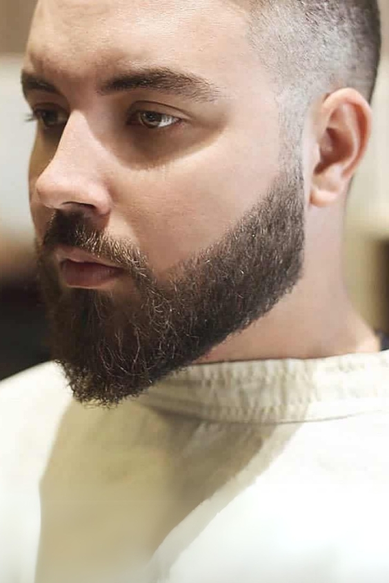 The Tapered Ducktail Beard