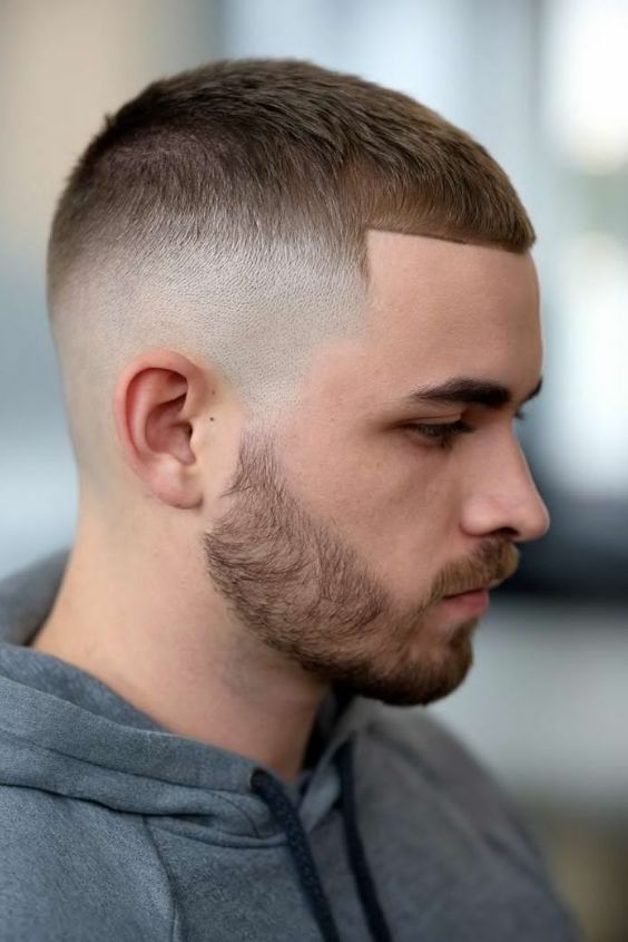 Shadow Fade Beard with Buzz Cut