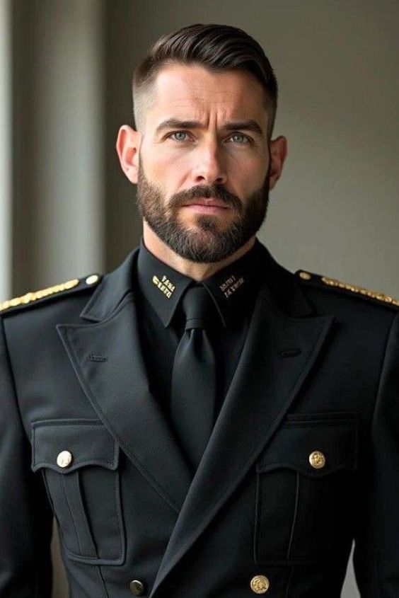 The Classic Military Beard