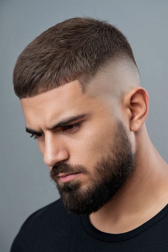 The Edgy Bald Fade Beard