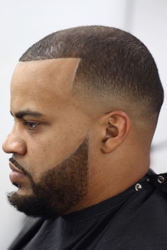 Faded Tapered Beard with High Fade
