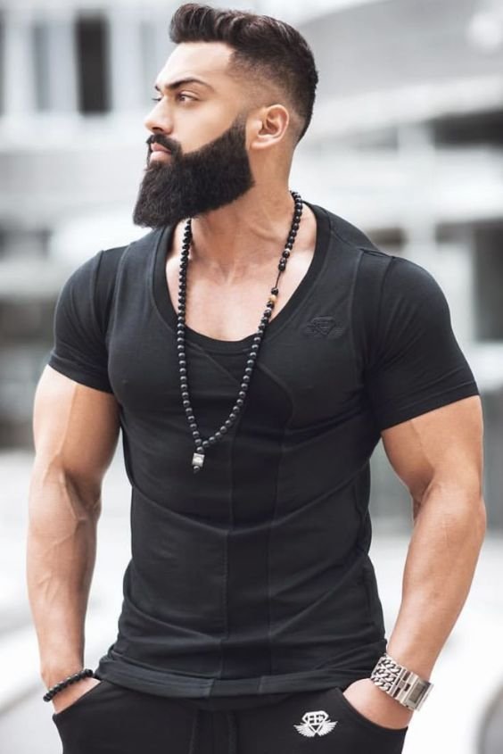 Long Tapered Beard