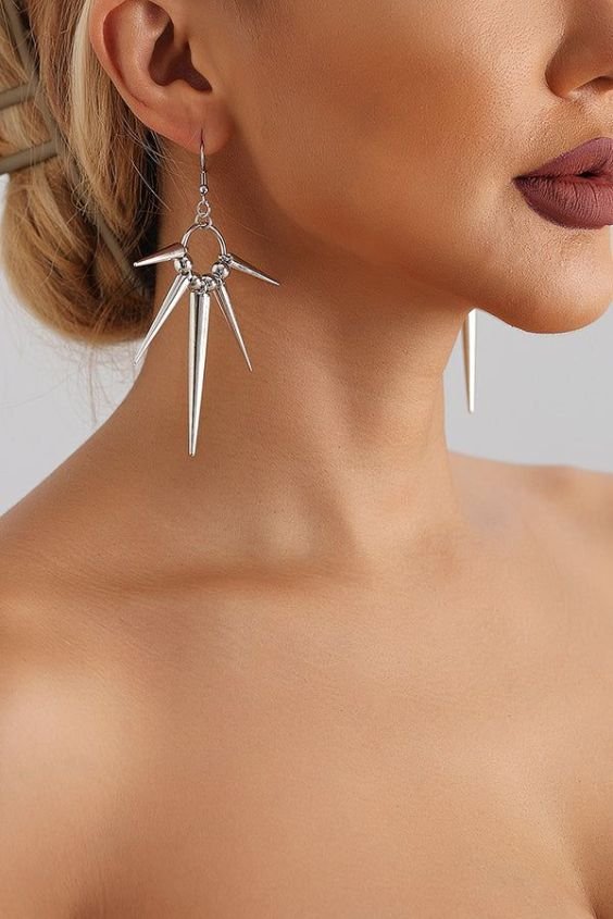 Edgy Spike Earrings