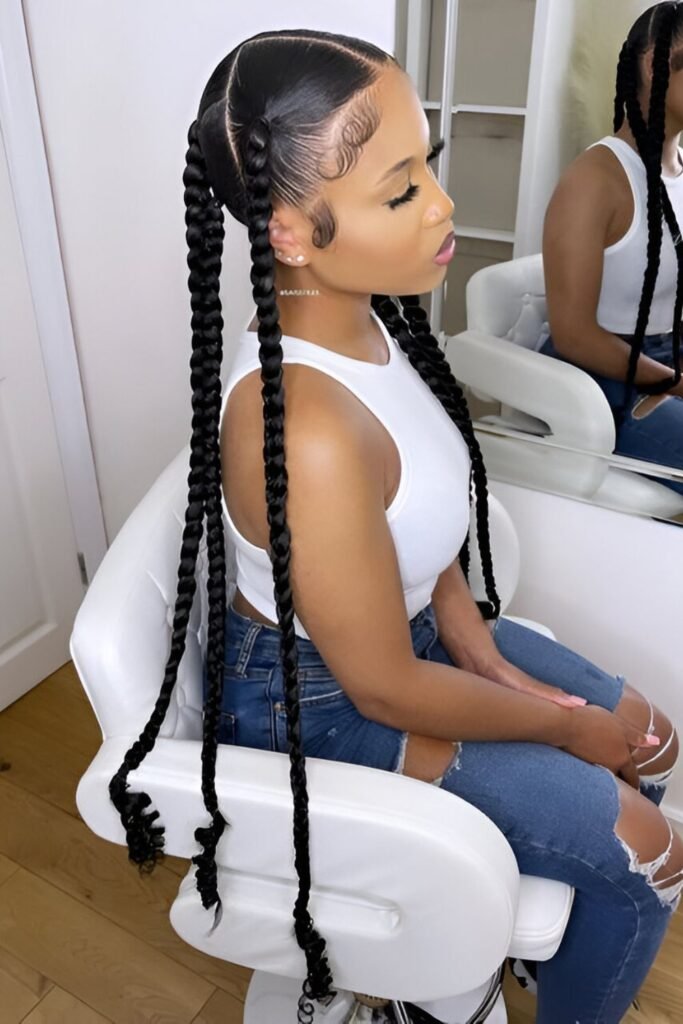 Jayda Wayda Braids With Curly Ends
