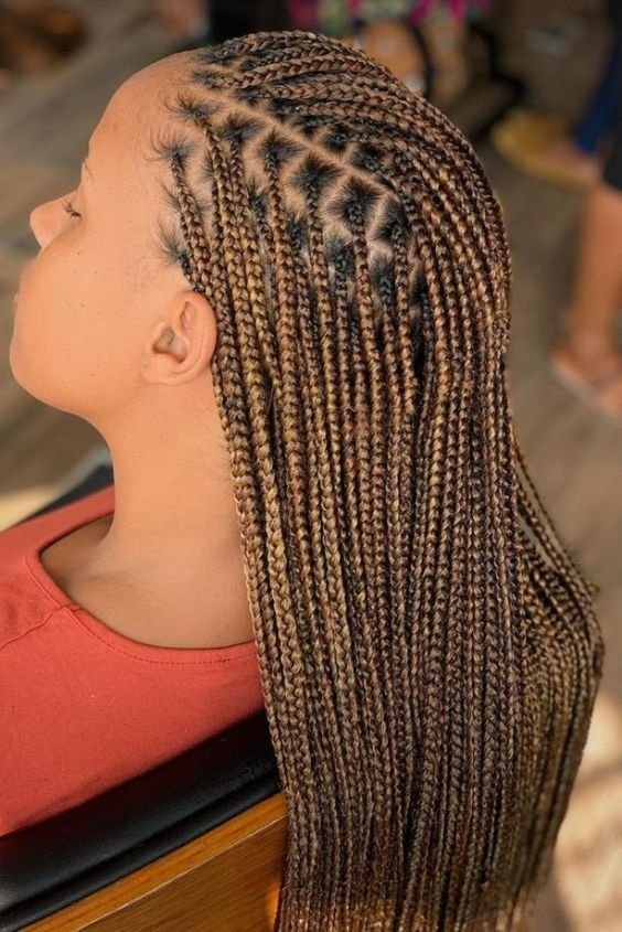 Knotless Box Braids