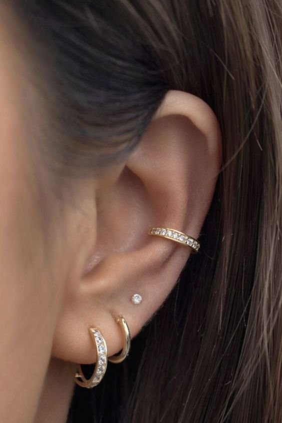 Orbital Conch Piercing