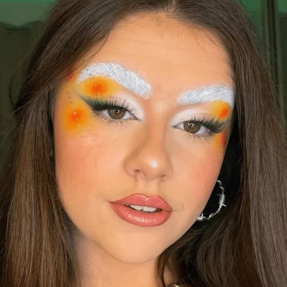 Solar Flare eye makeup