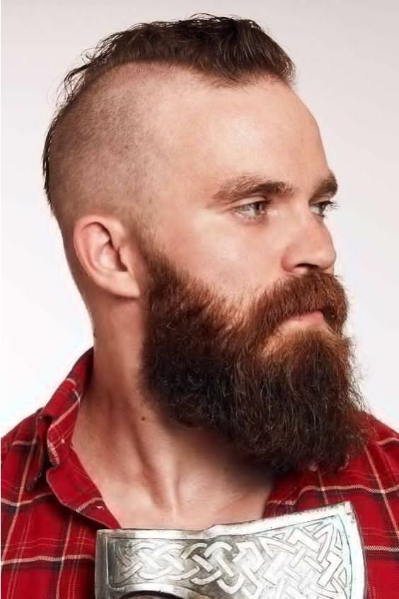 The Viking Beard with Sideburns