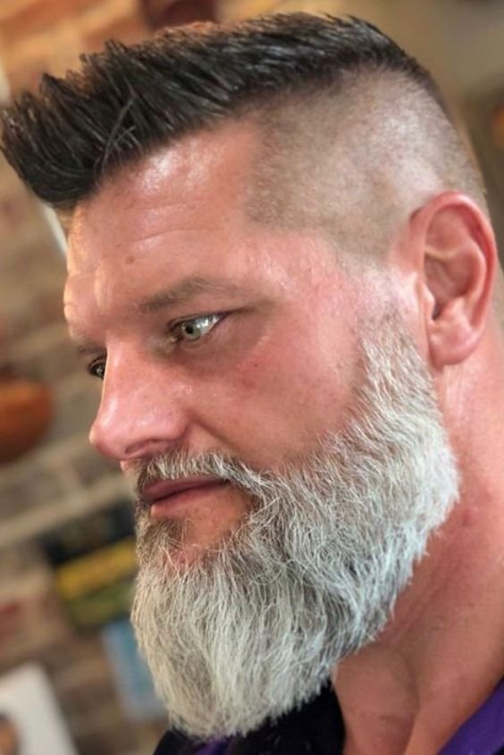The Viking Stubble with Fade