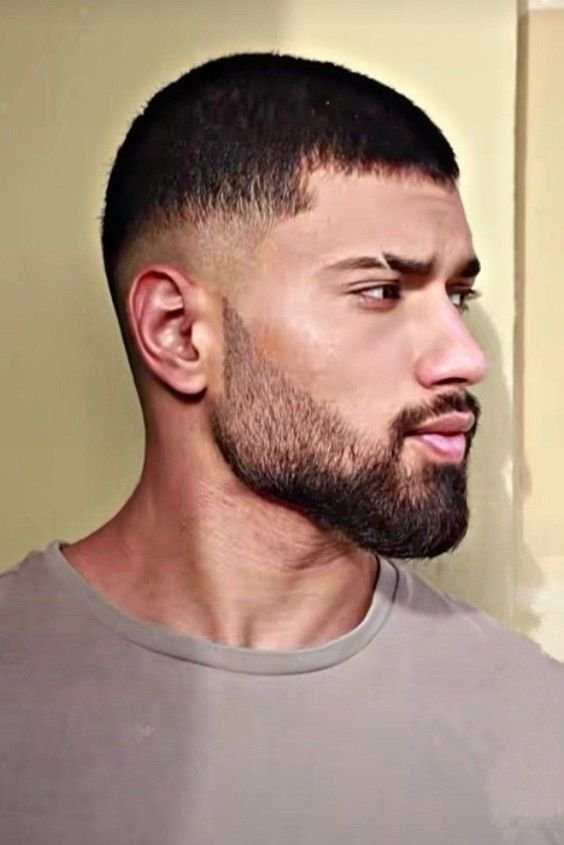 Buzz Cut with Beard