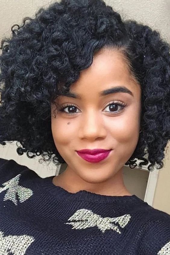 Fluffy Twist-Out Bob
