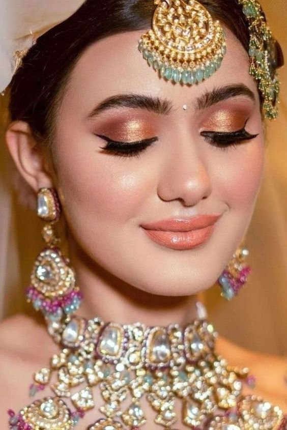 Gold and Peach Combo