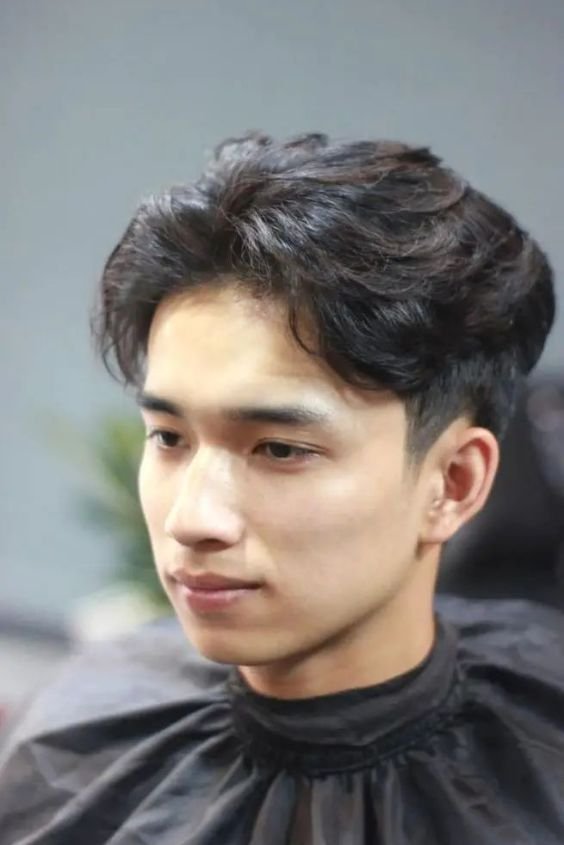 Middle Part With Short Blended Sides