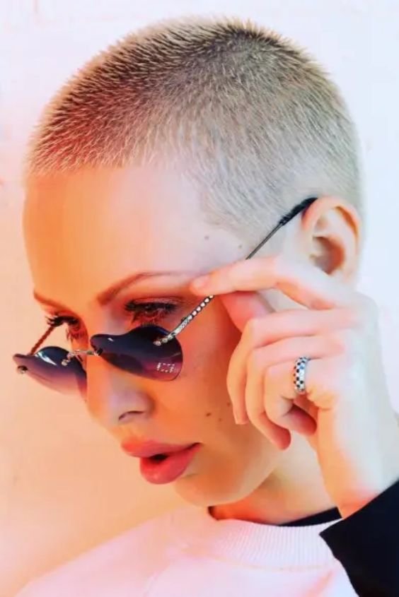 Razored Buzz Cut