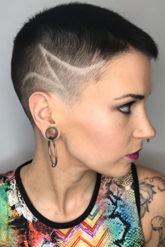 Trendy Fade Buzz Cut