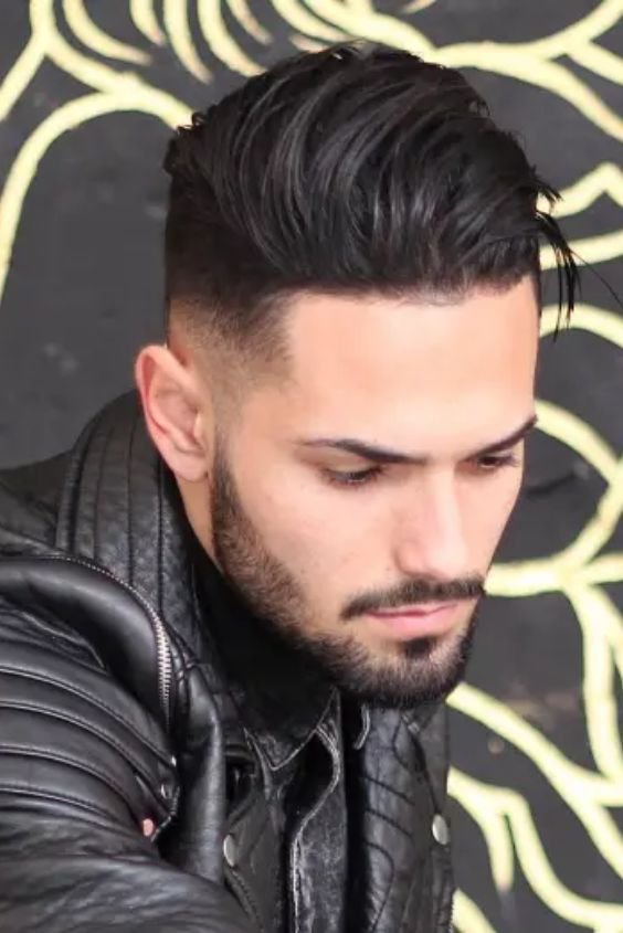 Undercut Gelled Hairstyle