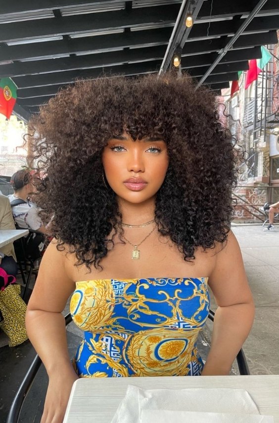 Afro Bangs