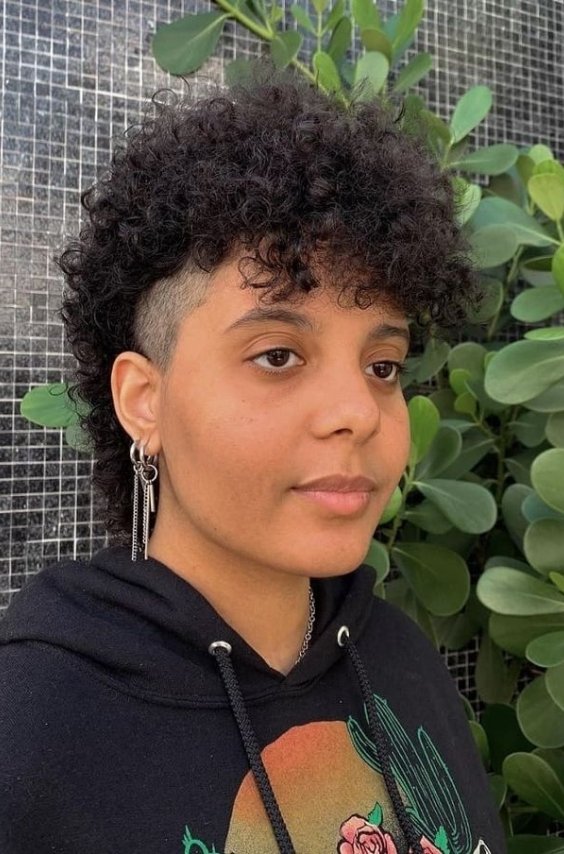 Afro Mullet