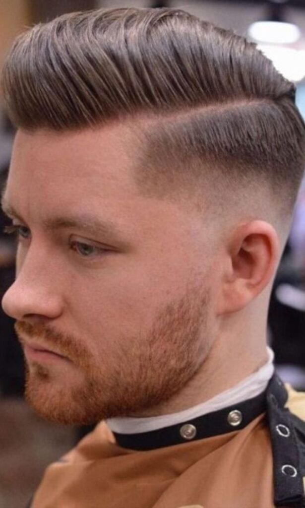 Combed to the Side