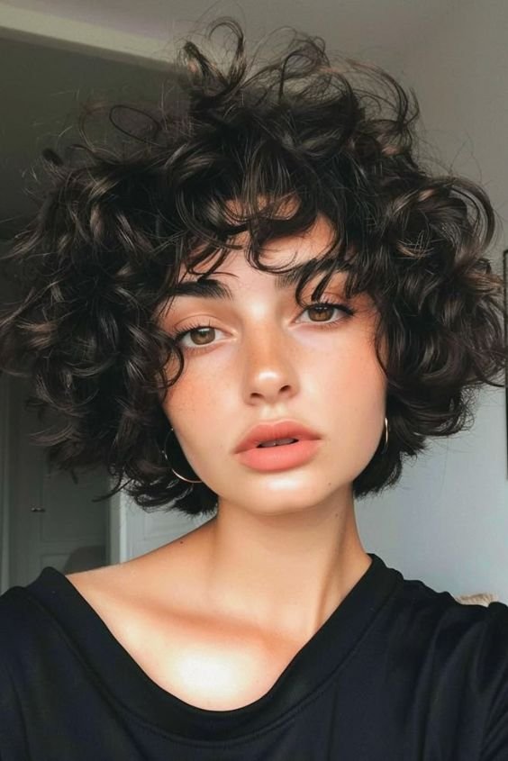Curly Short Hair