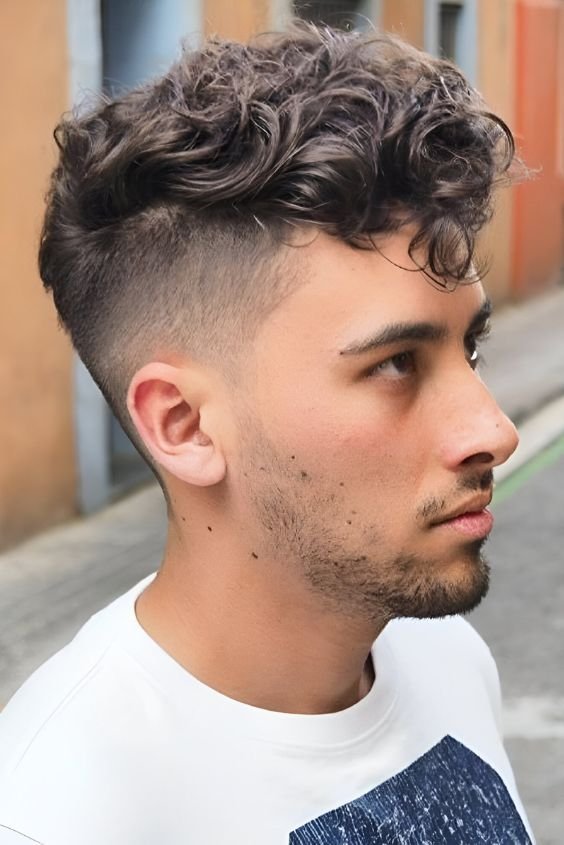Curly Undercut Hairstyle