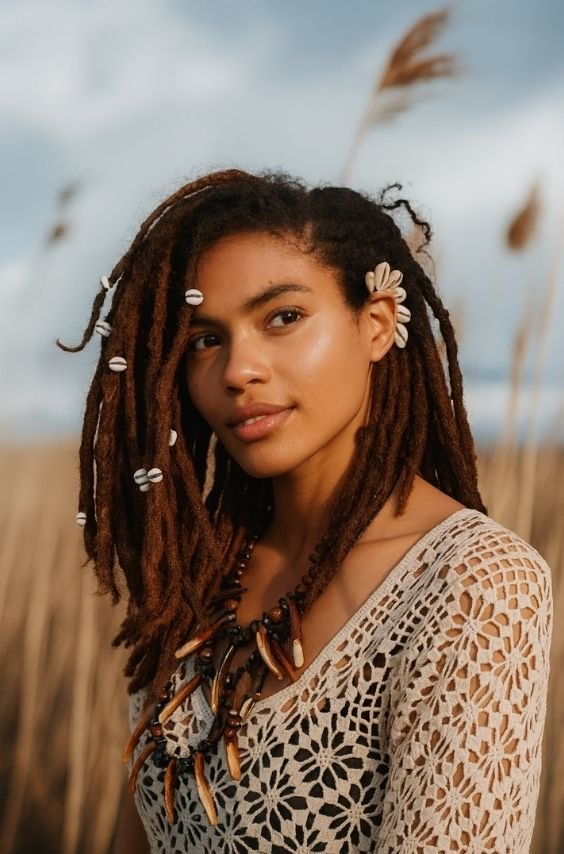 Freeform Locs for a Boho Look