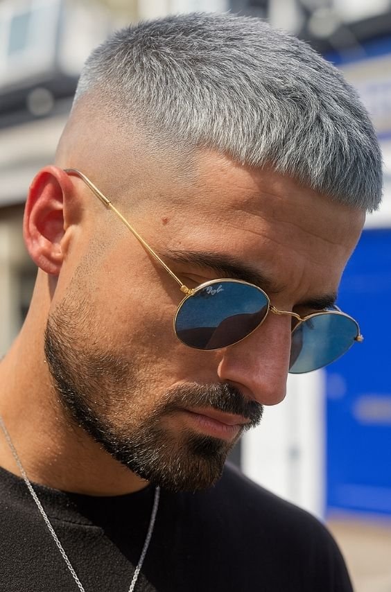 High Fade Buzz Cut