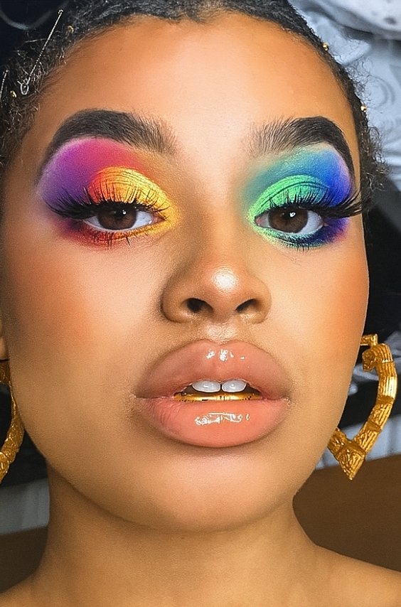 Rainbow Cut Crease