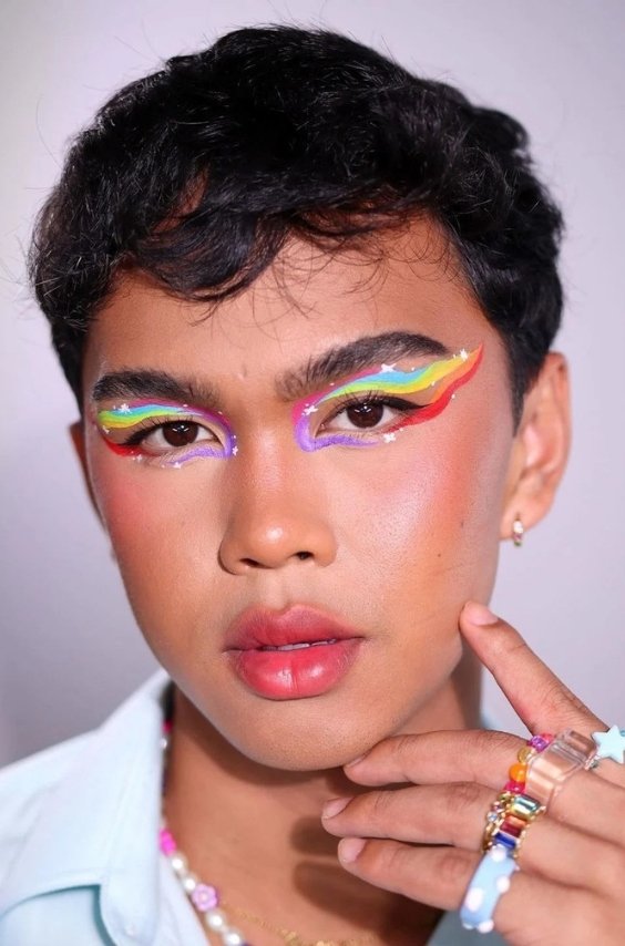 Rainbow Eyeliner