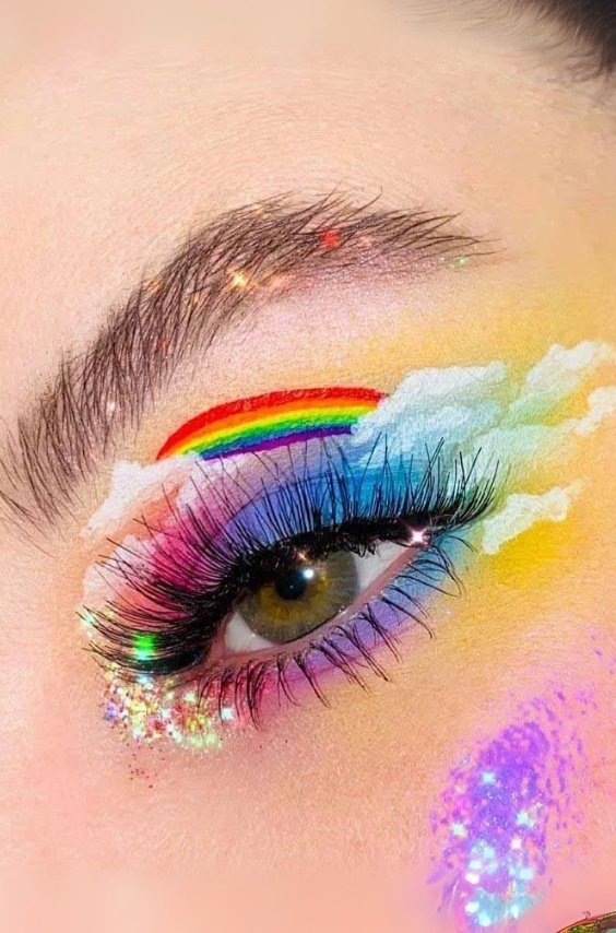 Rainbow Eyeshadow