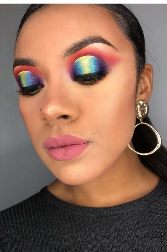 Rainbow Halo Eyes