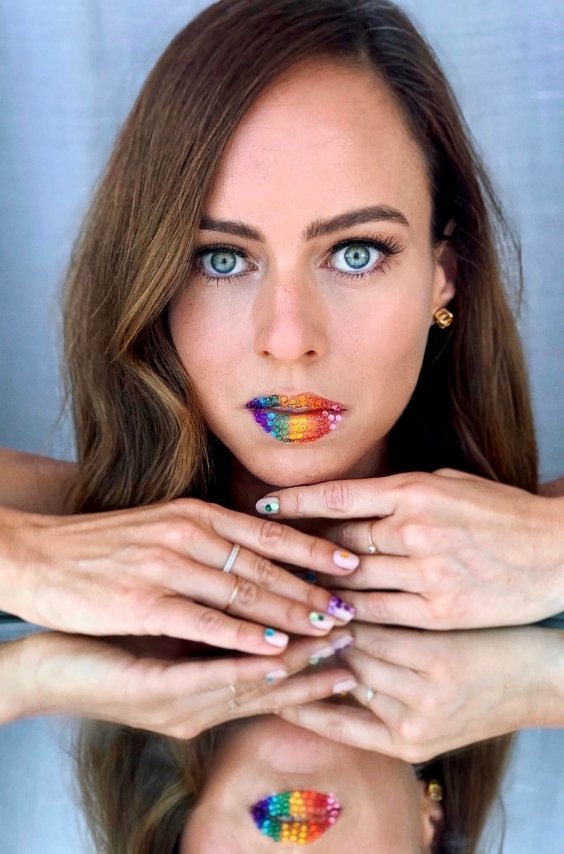 Rainbow Lipstick