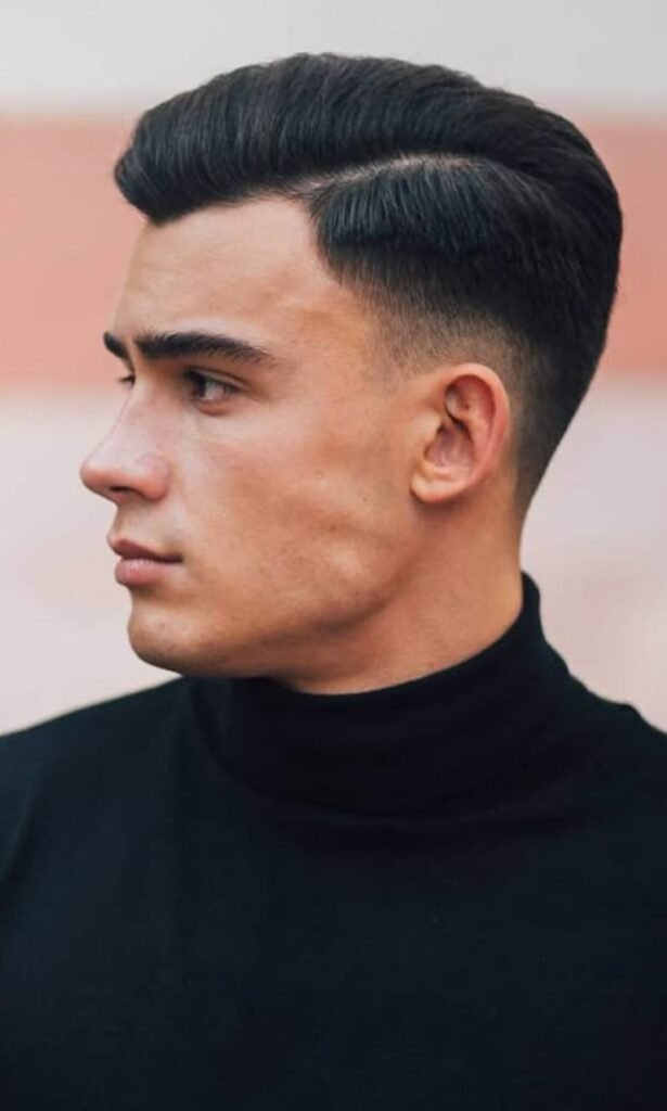 Side Part with Fade
