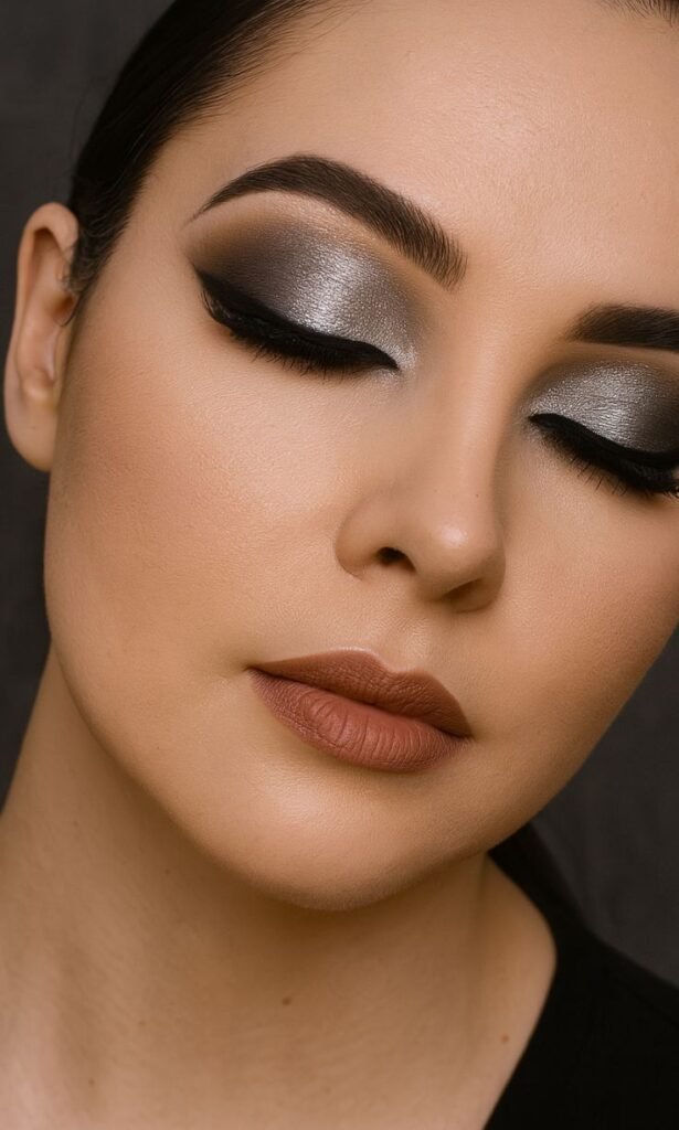 Silver Eyeshadow