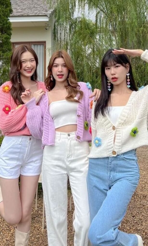 BFF Trio in Color-Coded Glam 