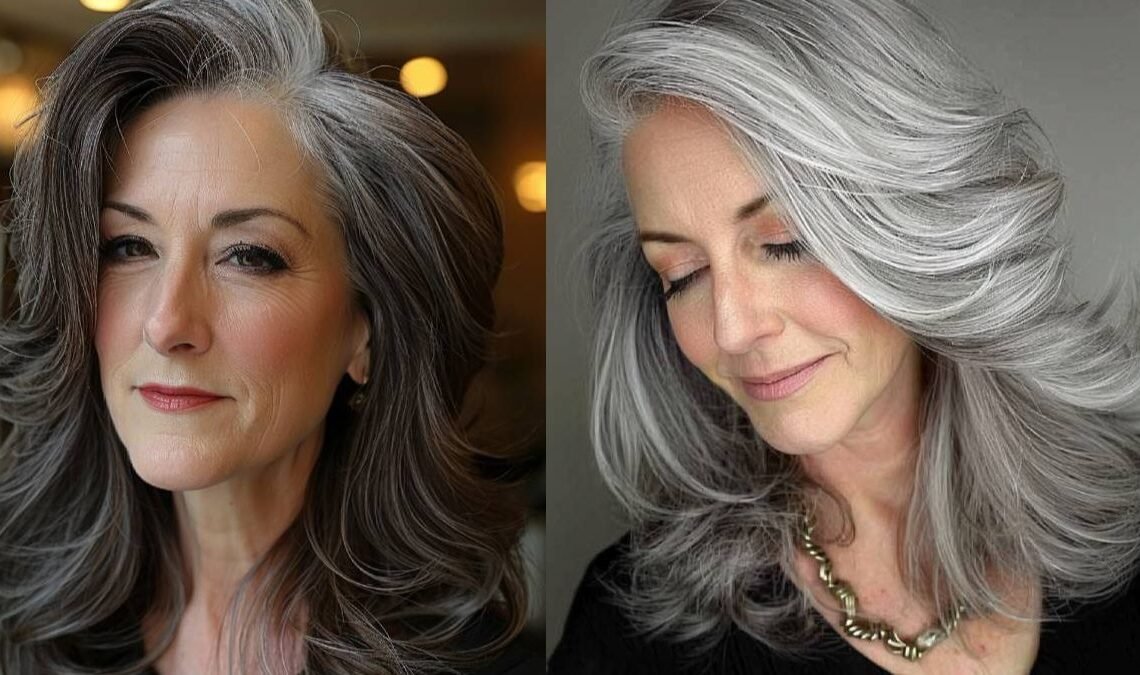 Salt and Pepper Hair Ideas
