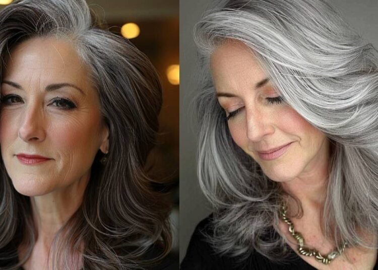 Salt and Pepper Hair Ideas