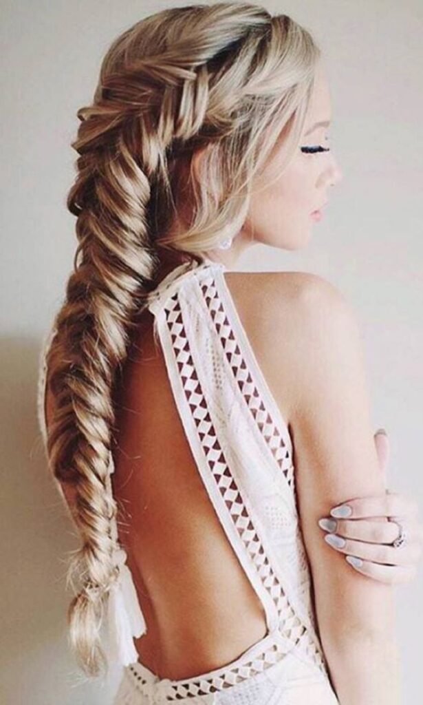Bohemian Fishtail Braid