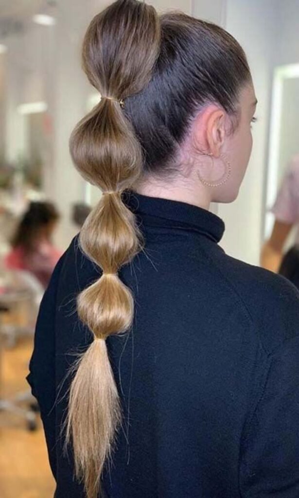 Bubble Ponytail