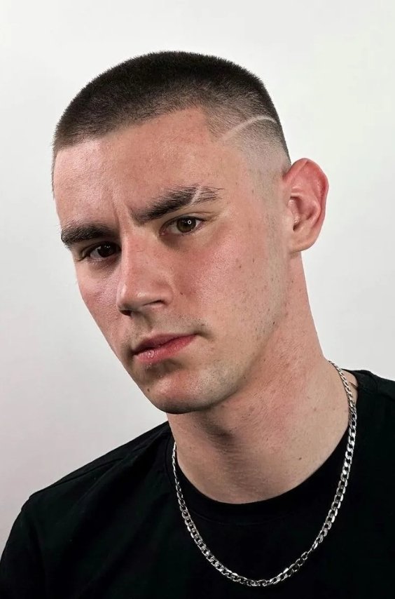 Buzz Cut with Line-Up