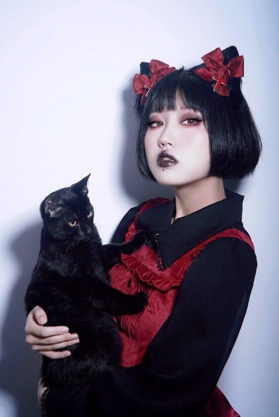 Cat Ear Bow Clips